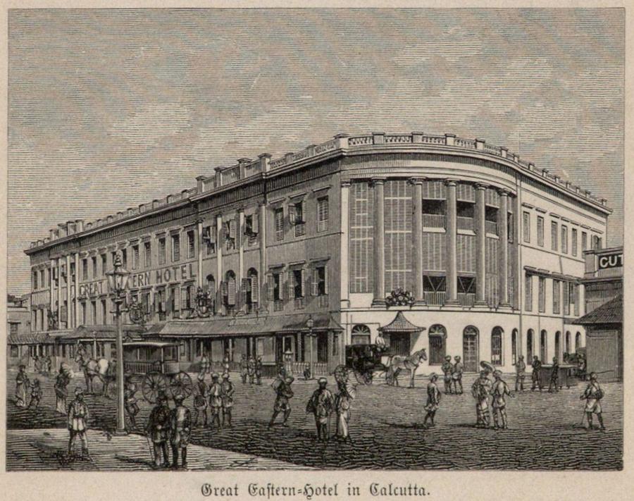 Illustration Great Eastern-Hotel in Calcutta