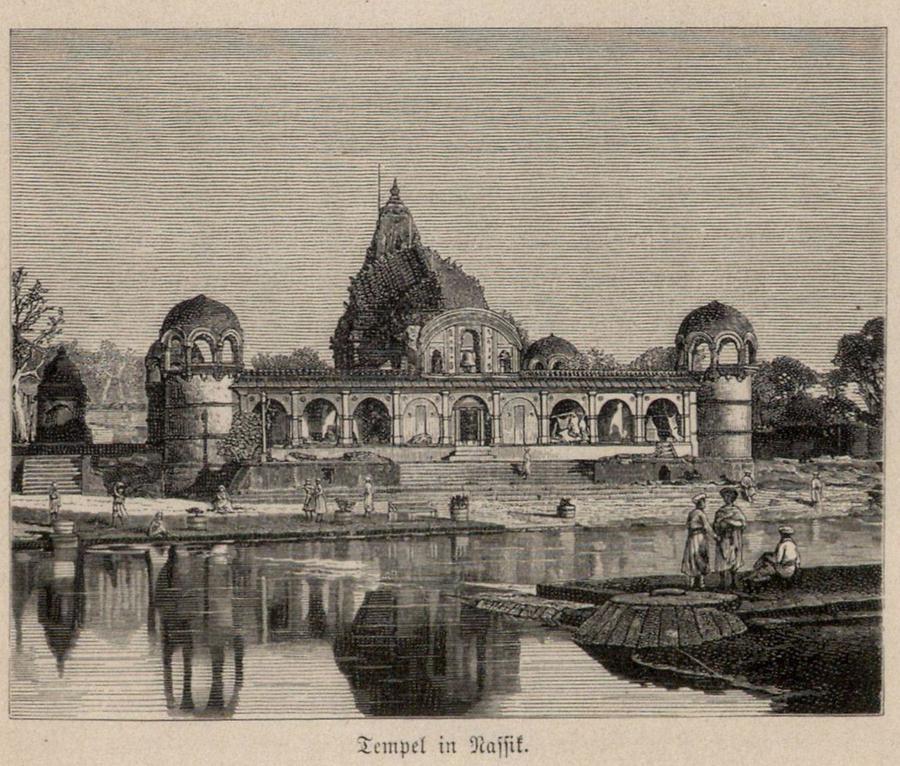 Illustration Tempel in Nassik