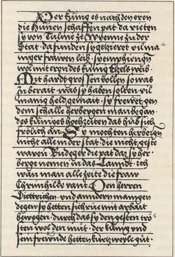 Illustration Nibelungenhandschrift