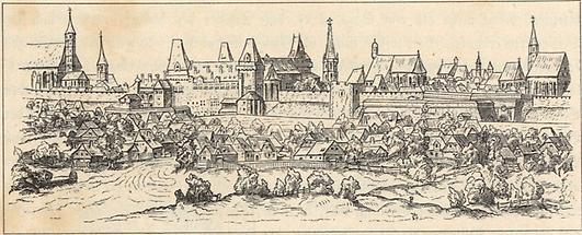 Wien 1558 von Burgseite