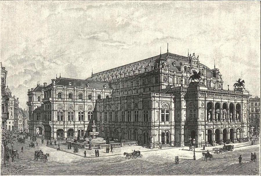 Illustration Operntheater Wien (1)