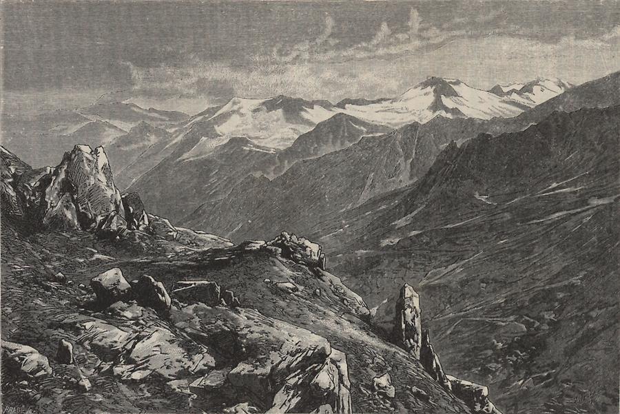 Illustration Krimmler Tauern