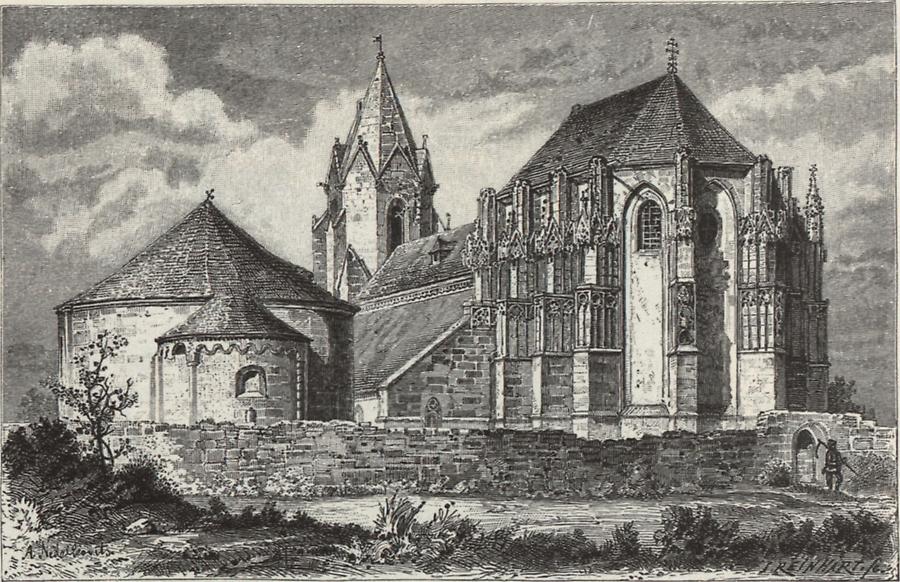 Illustration Pfarrkirche Deutsch-Altenburg