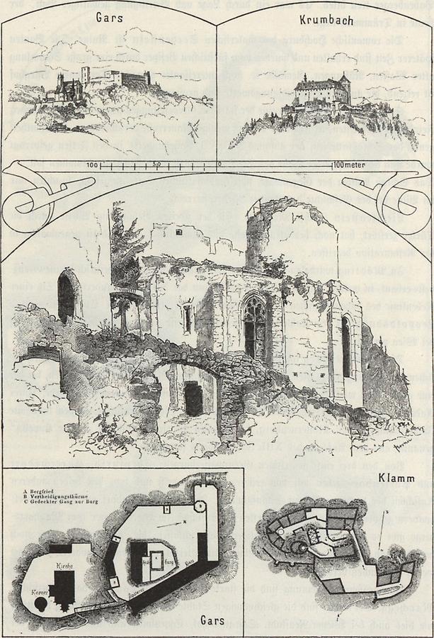 Illustration Krumbach, Gars, Klamm