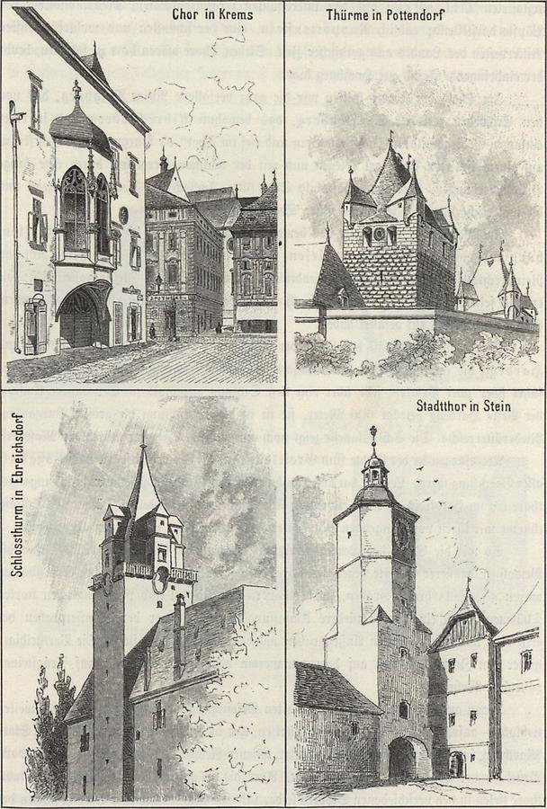 Illustration Chor in Krems