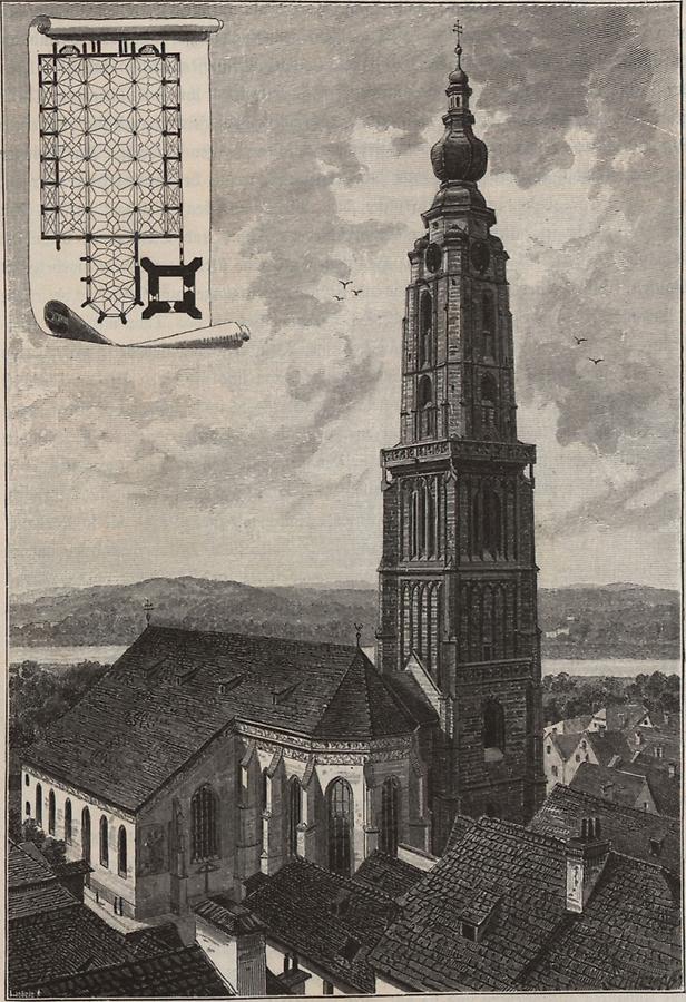 Illustration Pfarrkirche in Braunau