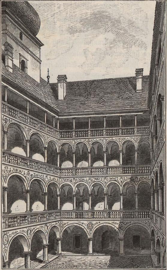 Illustration Schlosshof Hartheim