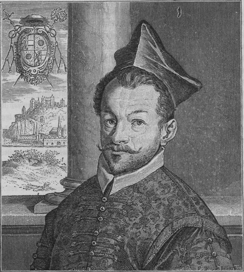 Illustration Erzbischof Wolfgang Theodorich Raitenan