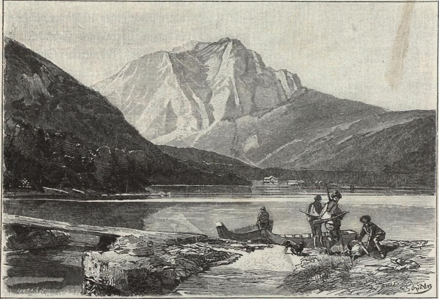 Illustration Vorderer Langbathsee