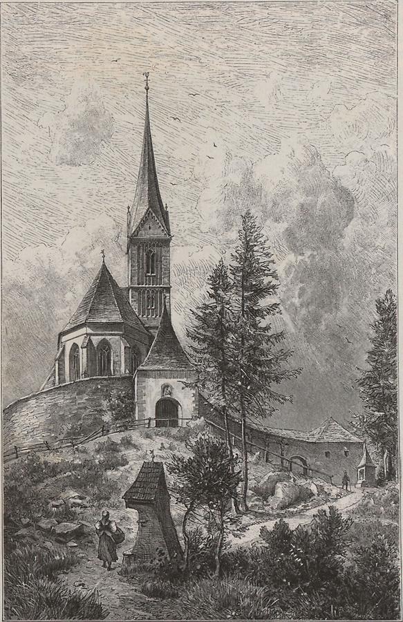 Illustration Wallfahrtskirche St. Leonhard