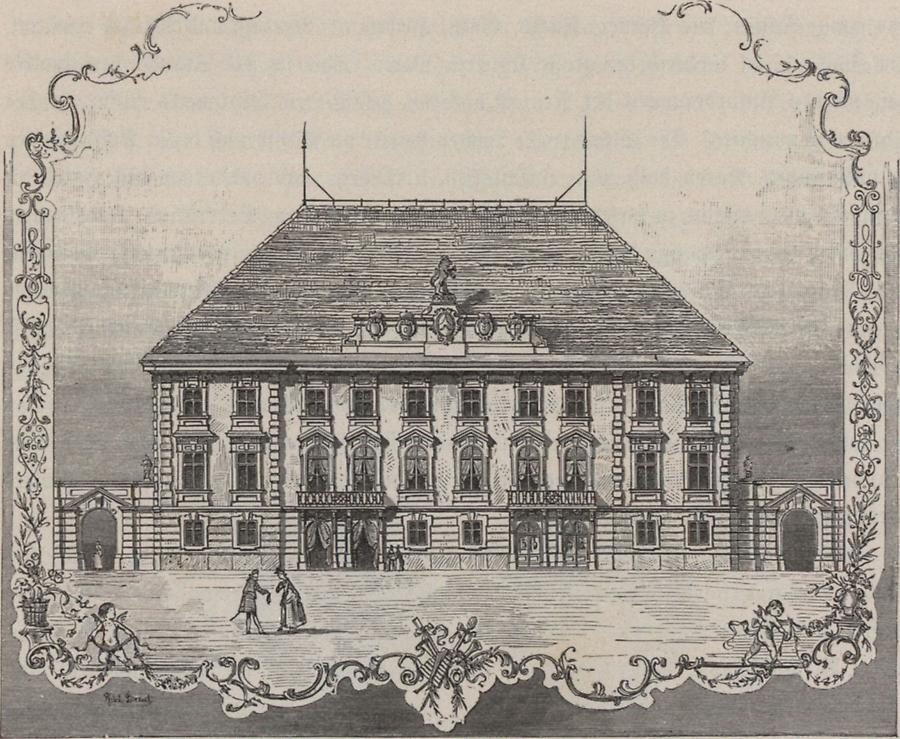 Illustration landständisches Schauspielhaus