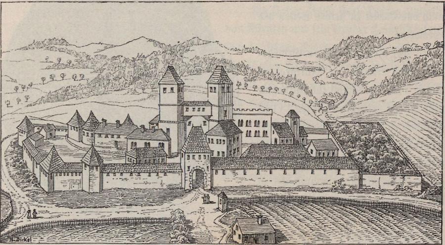 Illustration Kloster Borau