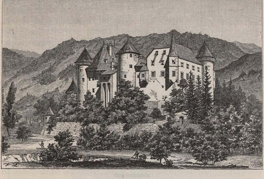 Illustration Burg Frauenstein