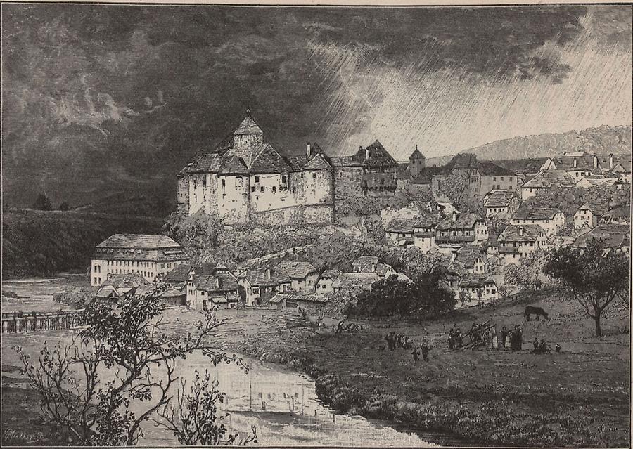 Illustration Burg Seisenberg