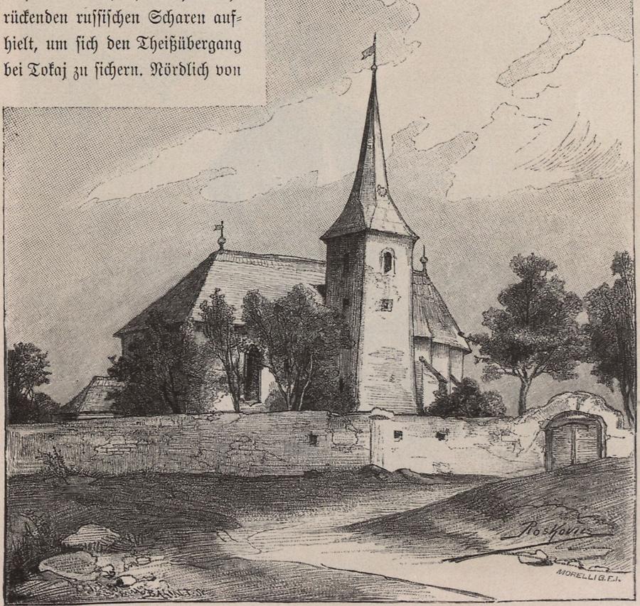 Illustration Kirche in Szerencs