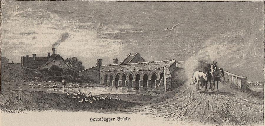 Illustration Hortobagyer Brücke