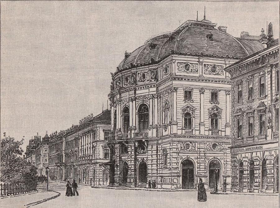 Illustration Theater zu Szegedin