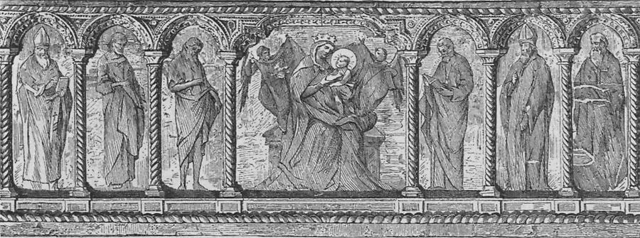 Illustration Altar-Aufsatztafel zu Pirano
