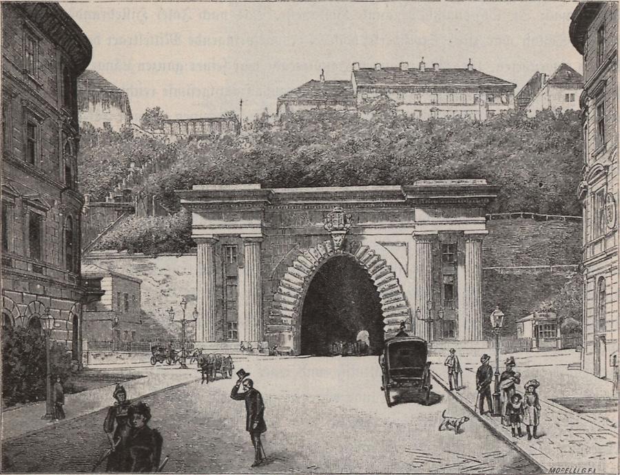 Illustration Tunnel bei Kettenbrücke