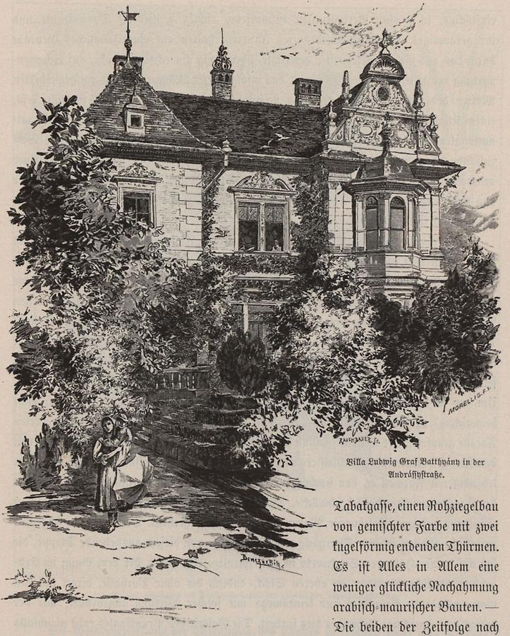 Illustration Villa des Grafen Batthyany