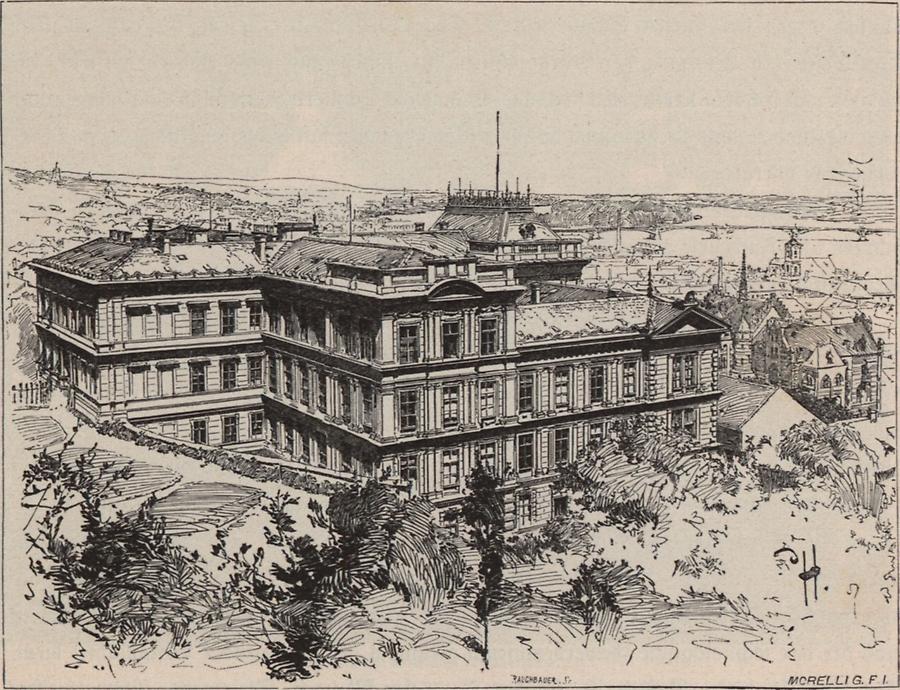 Illustration Obergymnasium II. Bezirk