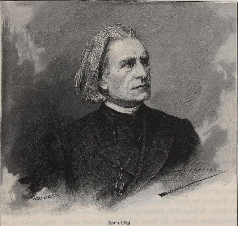 Illustration Franz Liszt