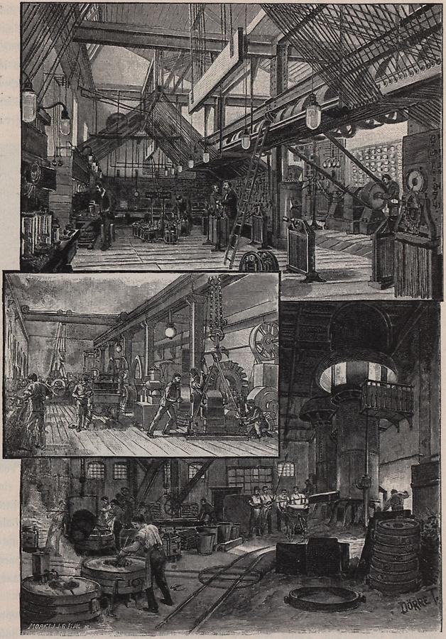 Illustration Maschinenfabrik