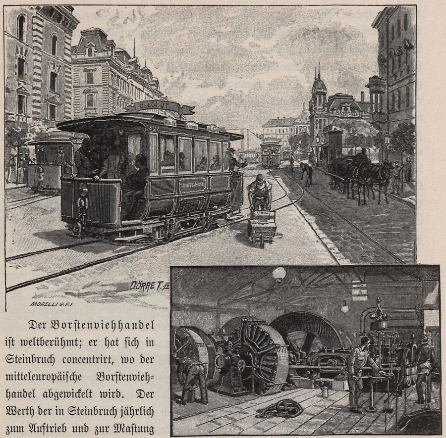 Illustration Elektrische Eisenbahn