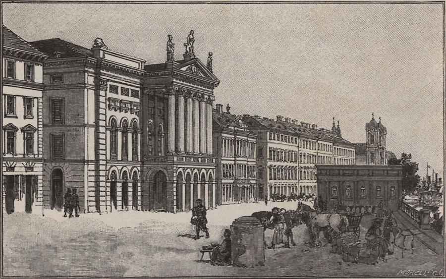 Illustration Redoutengebäude 1849