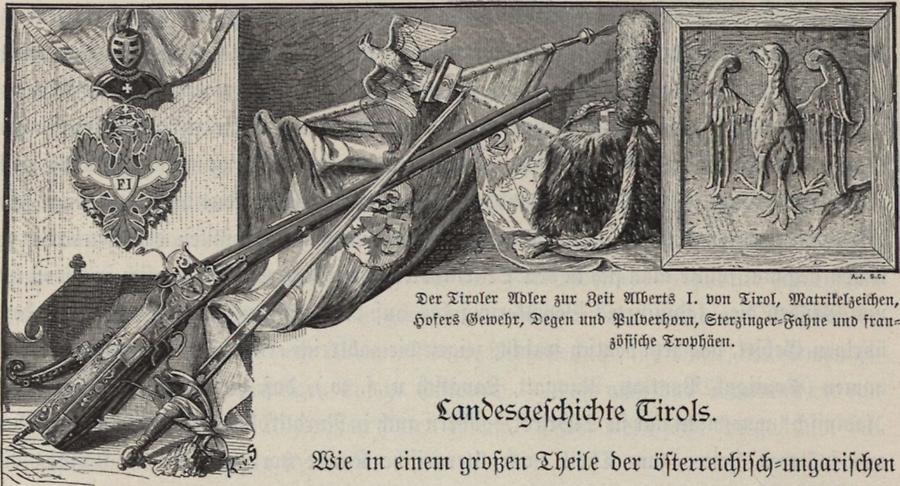 Illustration Tiroler Adler