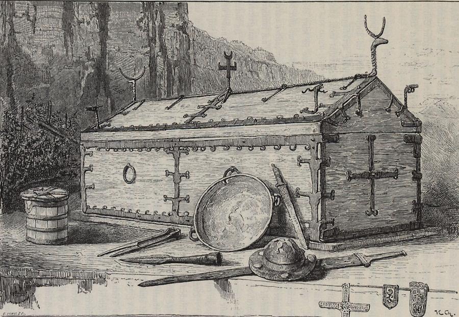 Illustration Fürstengrab aus Civezzano