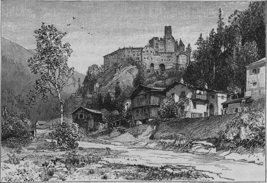 Illustration Schloss Taufers