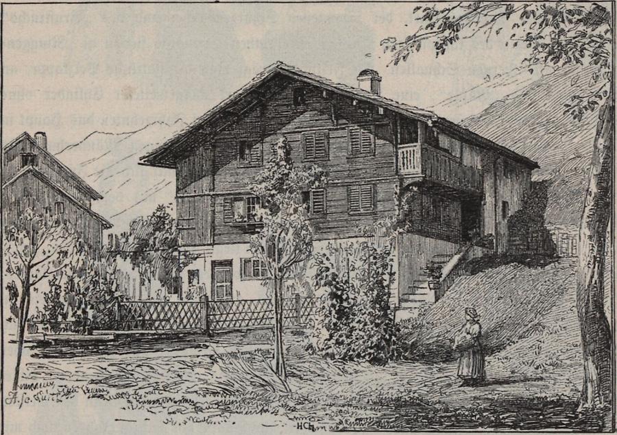 Illustration Montafoner Haus