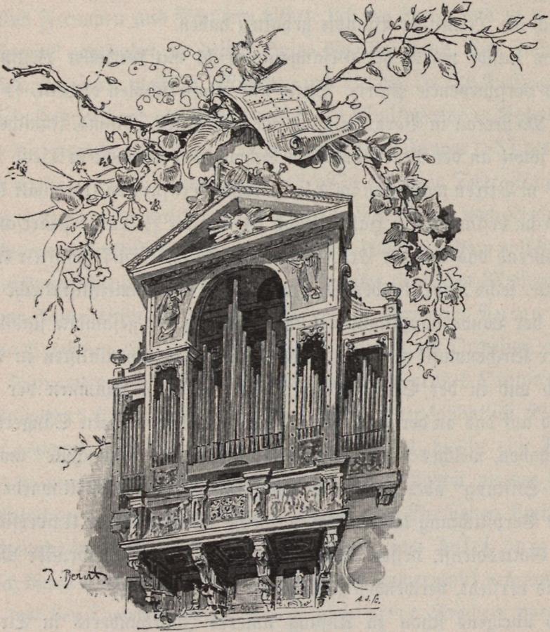 Illustration Orgel der Kirche Santa Maria Maggiore in Trient