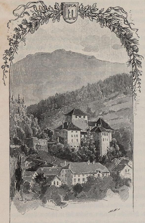 Illustration Schloss Feldkirch