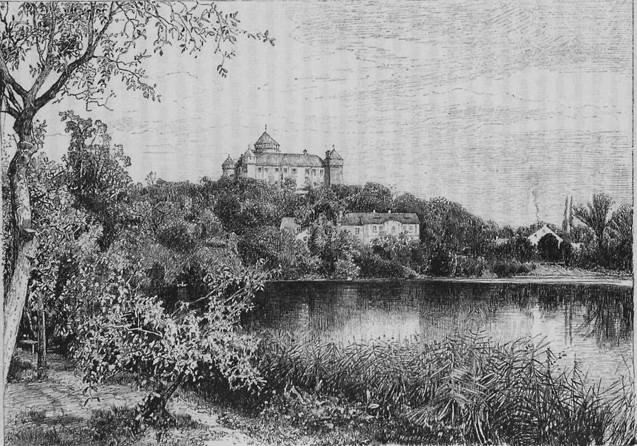 Illustration Schloss Konopischt