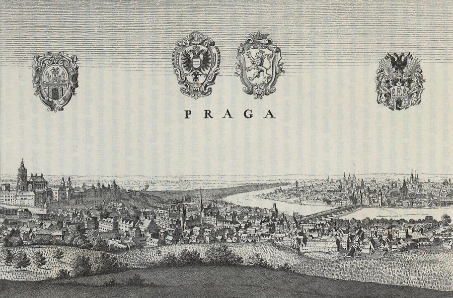 Illustration Prag Mitte 17. Jhdt.