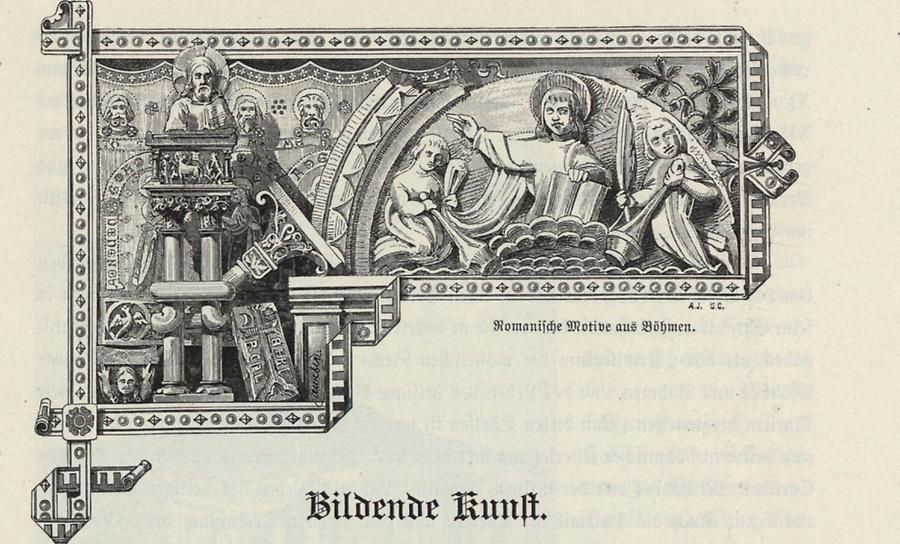 Illustration Romanische Motive aus Böhmen