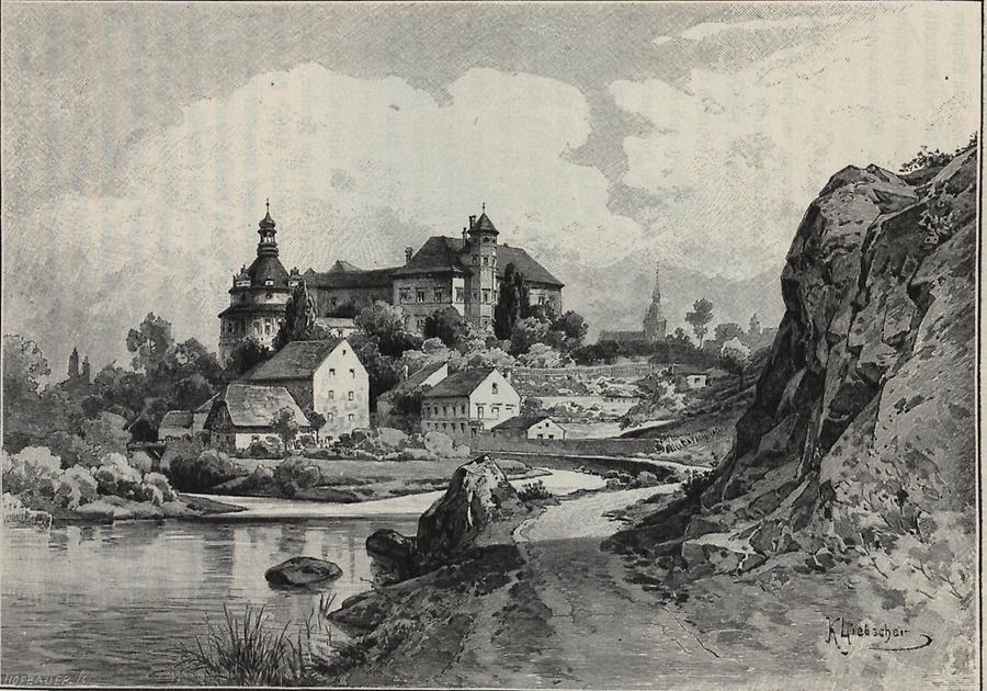 Illustration Burg Neuhaus