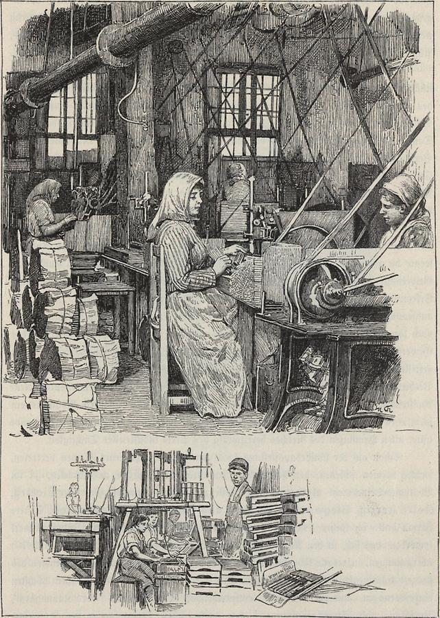 Illustration Hardtmuthsche Bleistiftfabrik