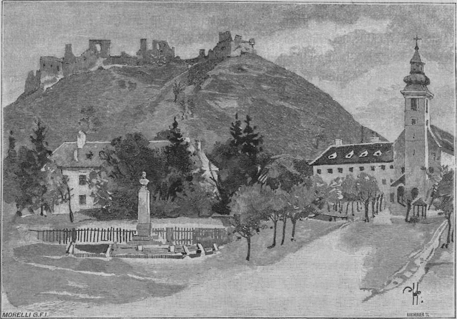 Illustration Festung Sümeg