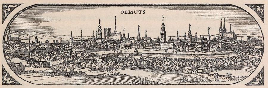 Illustration Olmütz um 1664