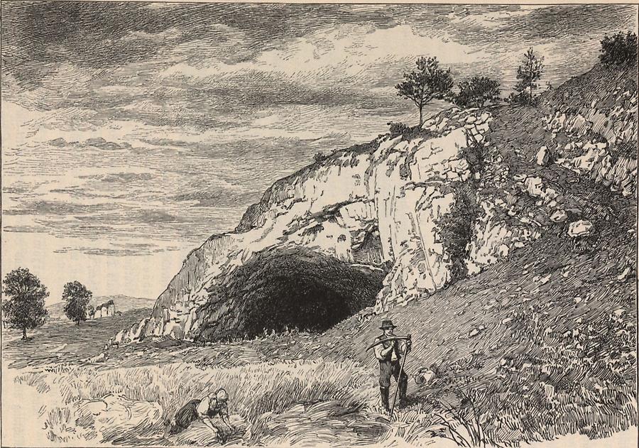Illustration Slouper Höhle