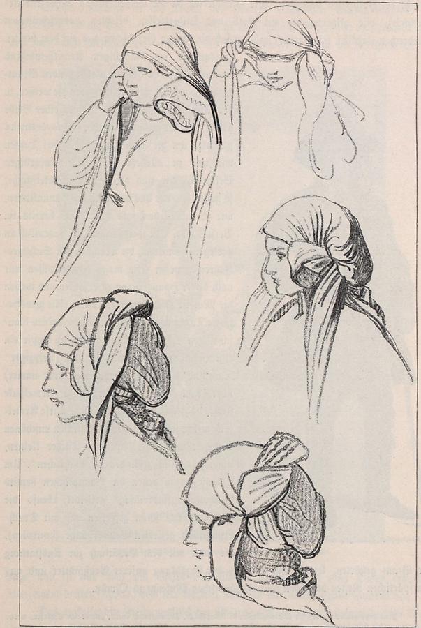 Illustration Kopftuch der Hannakinnen