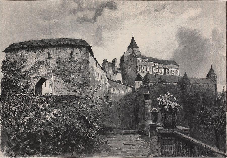 Illustration Burg Pernstein