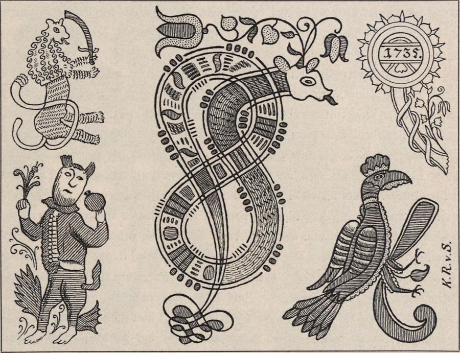Illustration Initiale aus mährischen