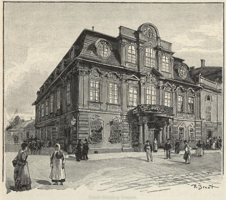 Illustration Palais Blücher in Troppau