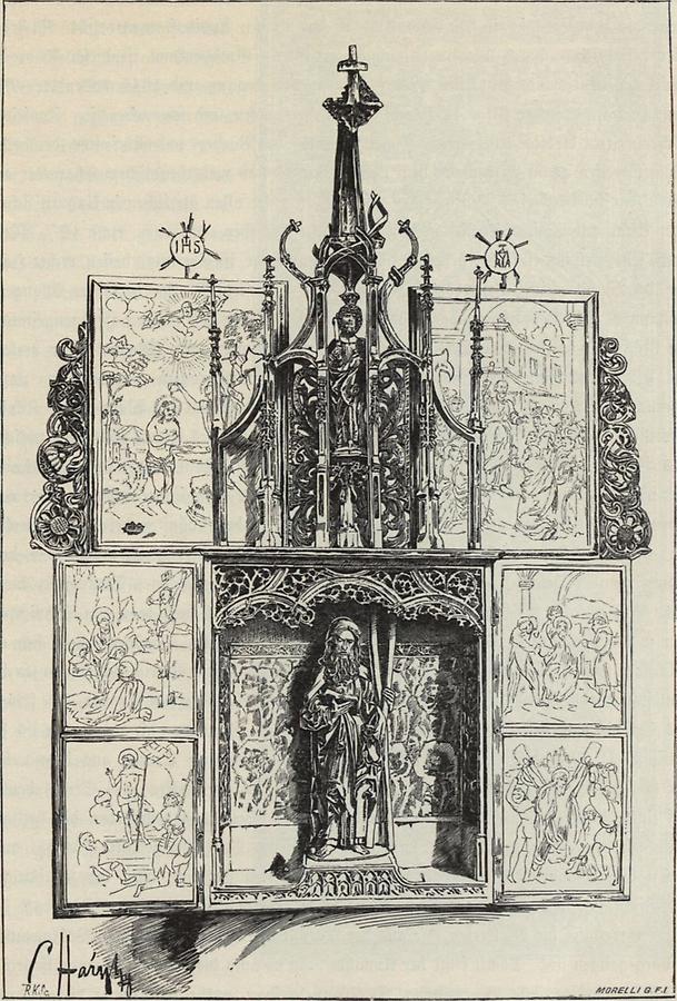 Illustration Kirche zu Lipto-Szent-Andras
