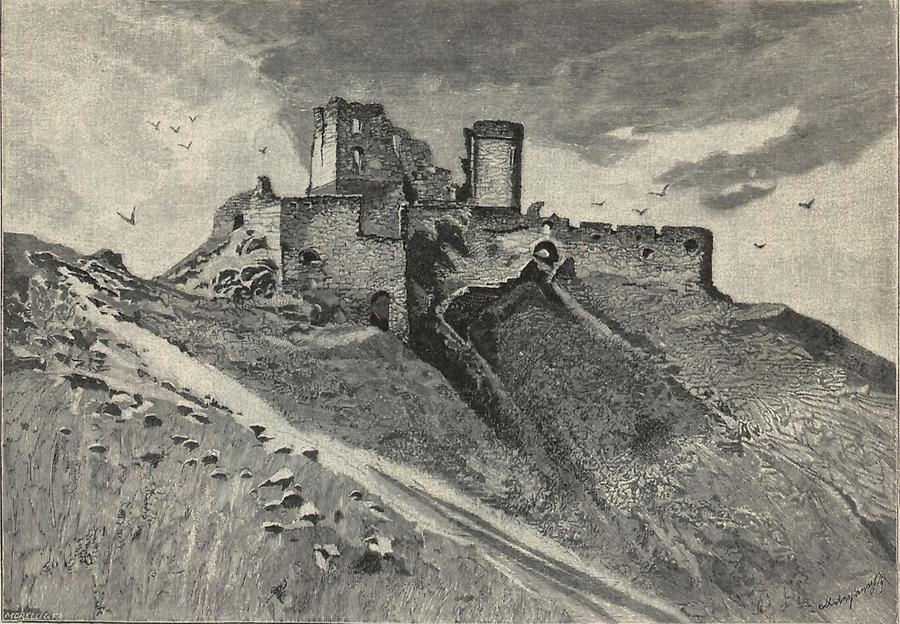 Illustration Burg Csejte