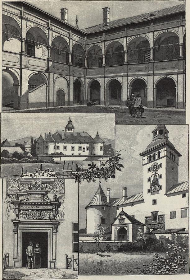 Illustration Schloss zu Nagy-Bittse